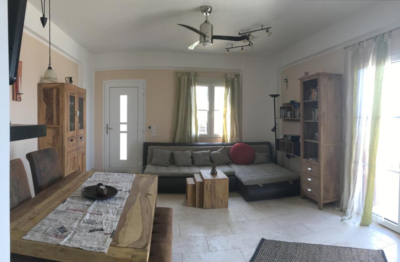 Astra-Ferienhaus Mit Grosser Dachterrasse Und Top-Ausstattung In Nas Арменистис Экстерьер фото